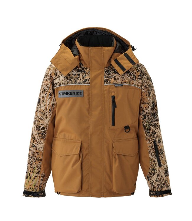 Striker Ice Striker Ice Trekker Jacket Brown Camo L