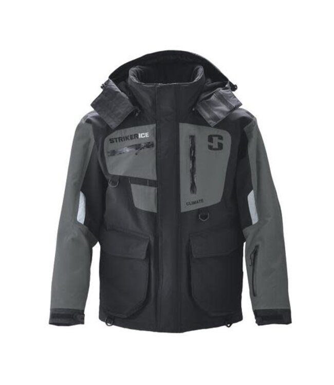 Striker Ice Striker Ice Climate Jacket Black/Gray L