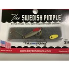 BAY DE NOC LURE CO. SWEDISH PIMPLE #2 1"" 1/10oz, NICKEL