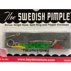 BAY DE NOC LURE CO. SWEDISH PIMPLE 3 SIL/CHART 1 1/2' 1/5OZ