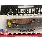 BAY DE NOC LURE CO. SWEDISH PIMPLE #3 COPPER ICE 1 1/2' 1/5oz