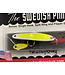 BAY DE NOC LURE CO. SWEDISH PIMPLE 1 1/2"PEARL/YEL