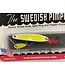 BAY DE NOC LURE CO. SWEDISH PIMPLE 1 1/2"PEARL/YEL