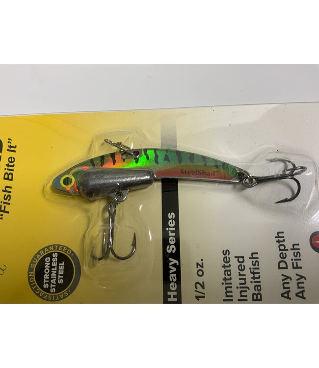 SteelShad Fishing Company STEELSHAD HEAVY SERIES 1/2OZ PERCH/FIRETIGER