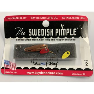 BAY DE NOC LURE CO. SWEDISH PIMPLE 2C  1"  1/10OZ