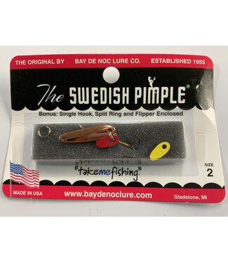 BAY DE NOC LURE CO. SWEDISH PIMPLE 2C  1"  1/10OZ