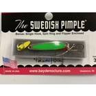 BAY DE NOC LURE CO. SWEDISH PIMPLE 1 1/2"KELLY GRN