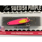 BAY DE NOC LURE CO. SWEDISH PIMPLE 3,  1 1/2"ALL PINK