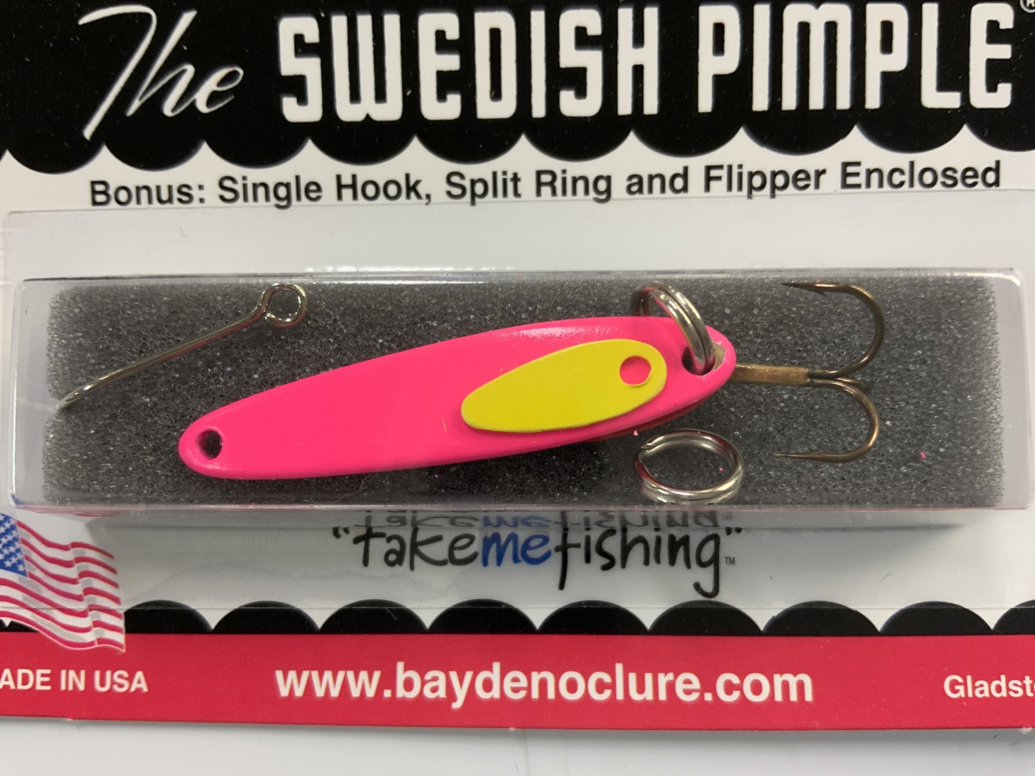 BAY DE NOC LURE CO THE SWEDISH PIMPLE