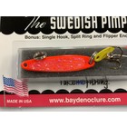 BAY DE NOC LURE CO. SWEDISH PIMPLE #3 ORANGE ICE 1/5OZ