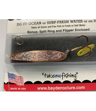 BAY DE NOC LURE CO. SWEDISH PIMPLE 1 7/8"COPPR.ICE