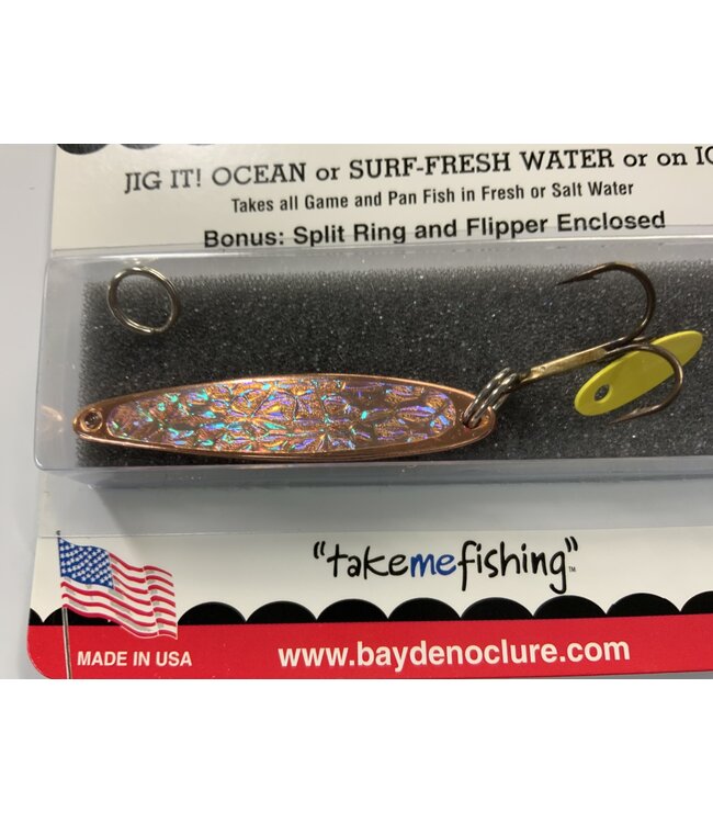 BAY DE NOC LURE CO. SWEDISH PIMPLE 1 7/8"COPPR.ICE