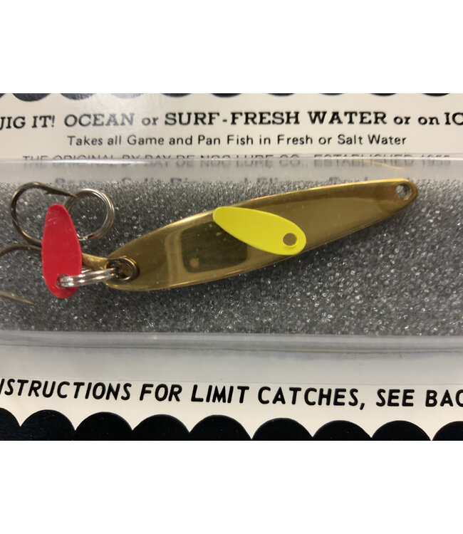 BAY DE NOC LURE CO. SWEDISH PIMPLE 1 7/8', 1/3oz, GOLD