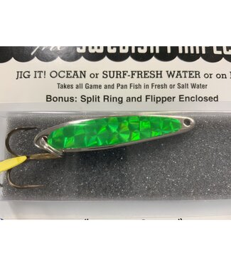 BAY DE NOC LURE CO. SWEDISH PIMPLE 1 7/8"PRISM CHT