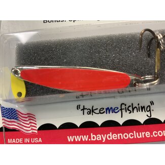 BAY DE NOC LURE CO. SWEDISH PIMPLE 1 7/8', 1/3oz, FL0 OR NICKEL