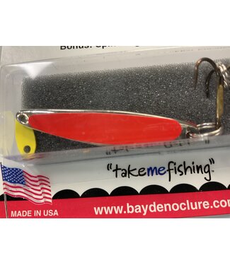 BAY DE NOC LURE CO. SWEDISH PIMPLE 1 7/8', 1/3oz, FL0 OR NICKEL