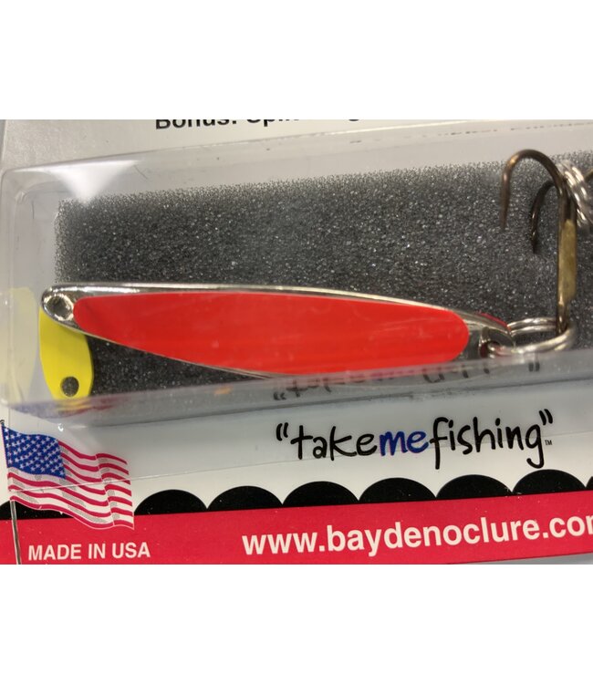 BAY DE NOC LURE CO. SWEDISH PIMPLE 1 7/8', 1/3oz, FL0 OR NICKEL