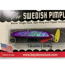 BAY DE NOC LURE CO. SWEDISH PIMPLE 1 3/4"VIOLETICE