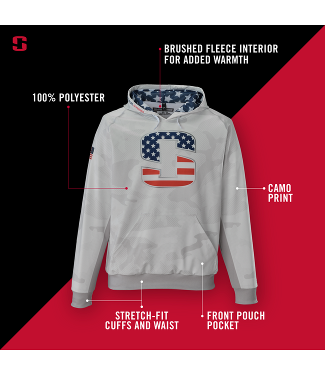 Striker Ice USA Hoody  Camo 3XL