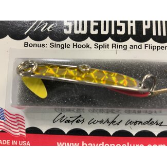 BAY DE NOC LURE CO. Bay De Noc 4ZY Swedish Pimple