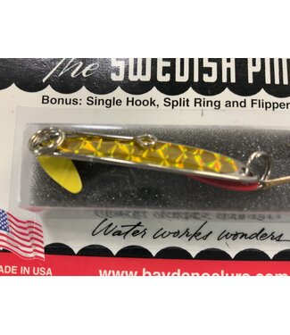 BAY DE NOC LURE CO. Bay De Noc 4ZY Swedish Pimple