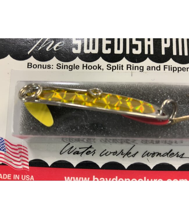 BAY DE NOC LURE CO. Bay De Noc 4ZY Swedish Pimple