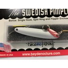 BAY DE NOC LURE CO. SWEDISH PIMPLE 1 3/4"WHITE PRL