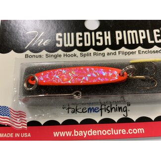 BAY DE NOC LURE CO. Swedish Pimple 4 Orange Ice