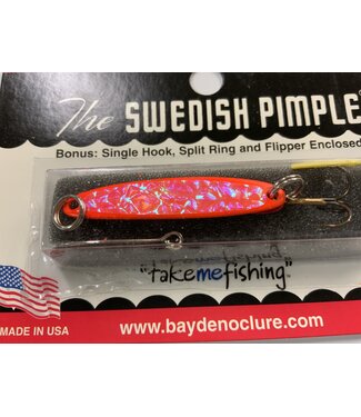 BAY DE NOC LURE CO. Swedish Pimple 4 Orange Ice