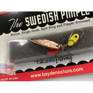 BAY DE NOC LURE CO. SWEDISH PIMPLE #2 COPPER ICE 1' 1/10OZ