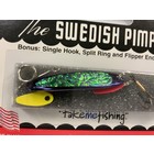 BAY DE NOC LURE CO. SWEDISH PIMPLE 1 1/2"PURPL.E ICE