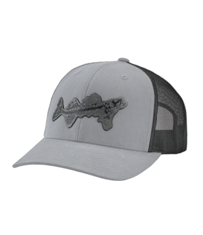 Striker Ice Fossil Fish Patch Trucker Cap