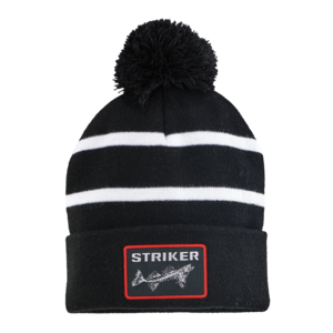 Striker Ice Striped Pom Hat