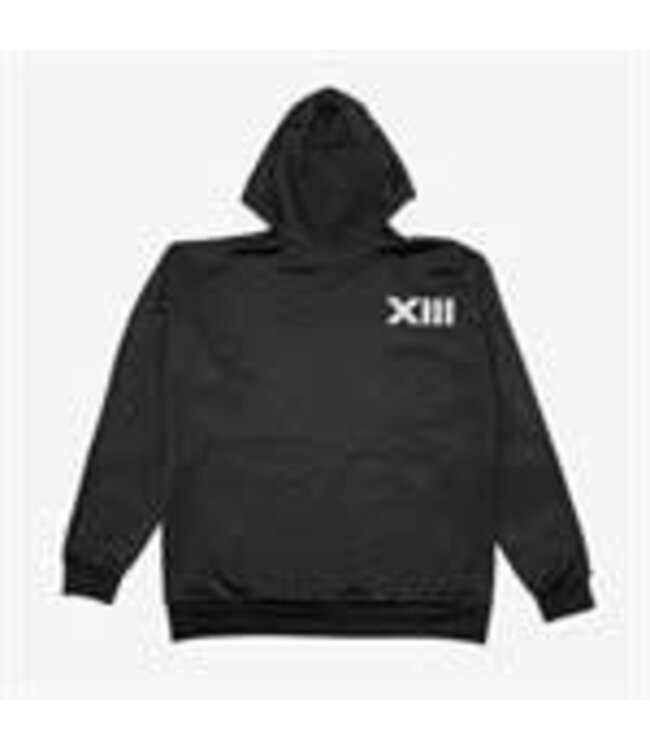 13 Fishing Modern Tuxedo Hoodie - Black - Large