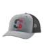 Striker Ice SI USA Icon Trucker Cap Heather Gray