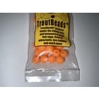 TroutBeads.com, Inc. TroutBeads  40 8 mm Sun Orange