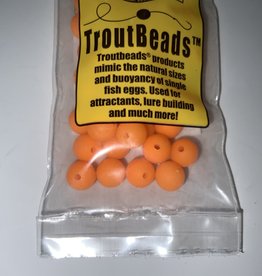 TroutBeads TroutBeads  40 8 mm Sun Orange