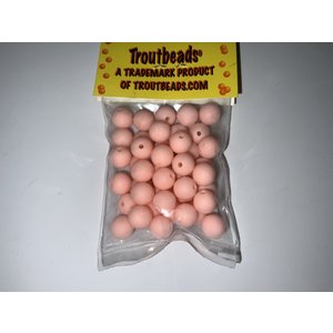 TroutBeads.com, Inc. TroutBeads  40 8 mm Peach Fuzz