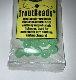 TroutBeads.com, Inc. Troutbeads 40 8MM JADE GLOW