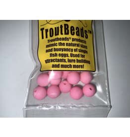 TroutBeads.com, Inc. TroutBeads  40 8 mm Pink