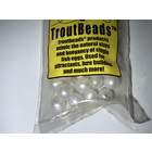 TroutBeads.com, Inc. TroutBeads  40 8 mm Pearl White