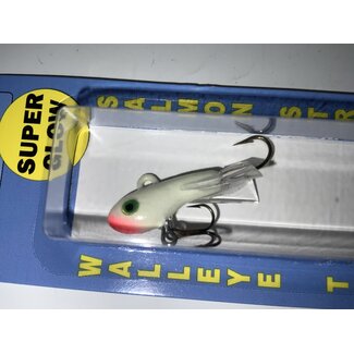 Moonshine Lures Moonshine Joe's Glow Shiver Minnow #00
