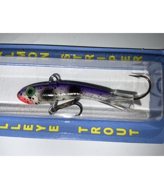 Moonshine Lures Moonshine Purple Goby Shiver Minnow #1