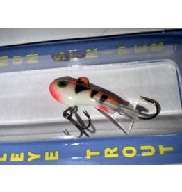 Moonshine Lures Moonshine Tangerine Tiger Shiver Minnow #00