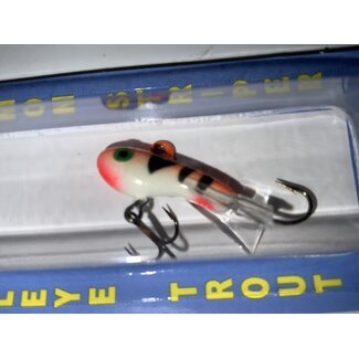 Moonshine Lures Moonshine Tangerine Tiger Shiver Minnow #00
