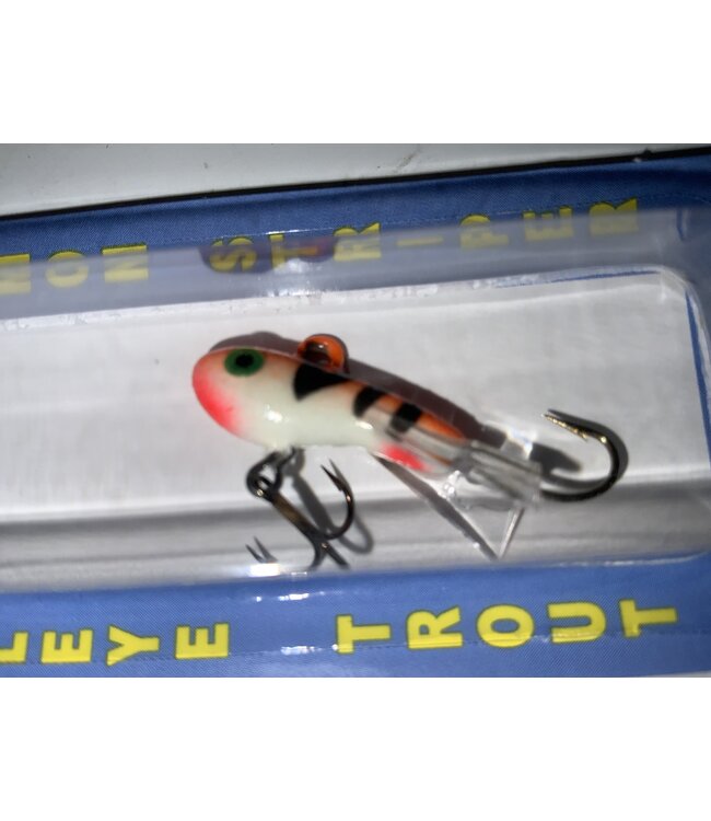 Moonshine Lures Moonshine Tangerine Tiger Shiver Minnow #00