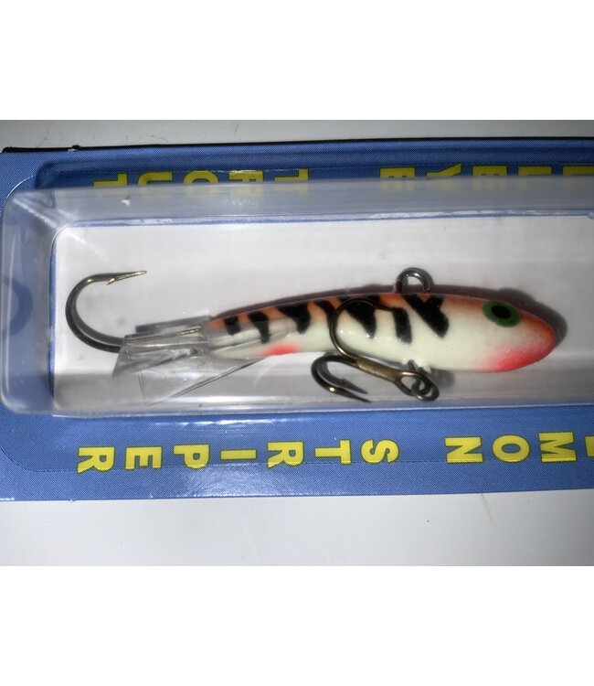 Moonshine Lures Moonshine Tangerine Tiger Shiver Minnow #1