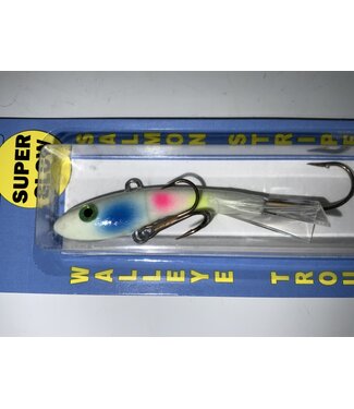 Moonshine Lures Shiver Minnow Size #2 Wonder Bread