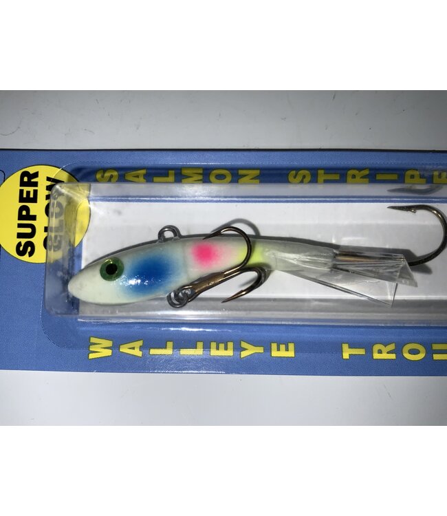 Moonshine Lures Shiver Minnow Size #2 Wonder Bread