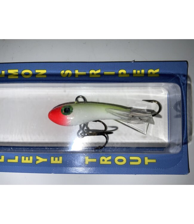 Moonshine Blue Clown Shiver Minnow #0